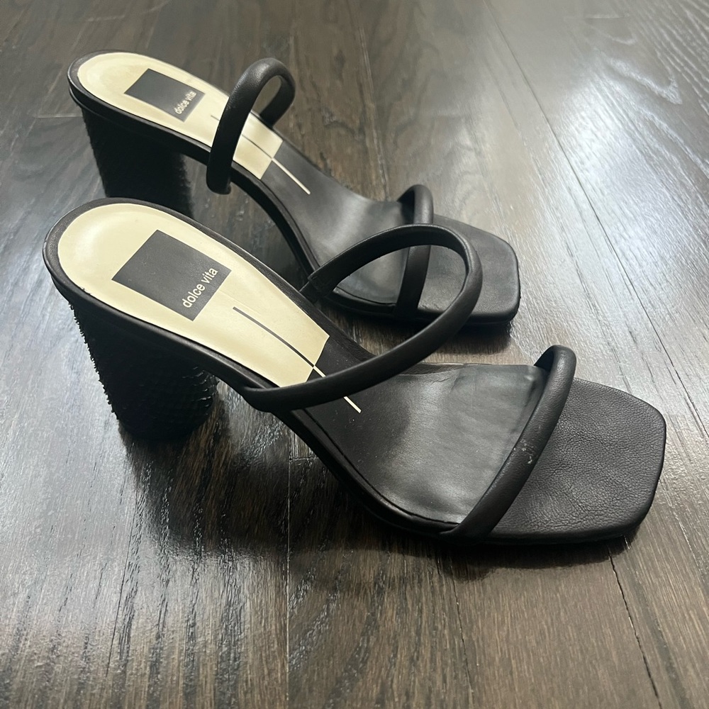 Dolce Vita black heels